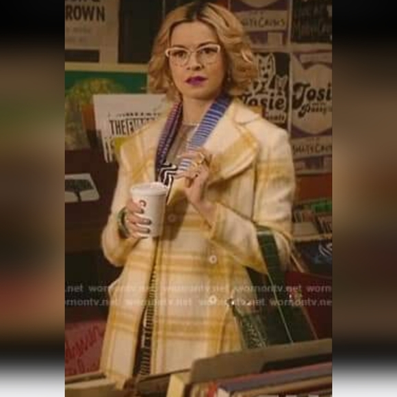 Alexachung mustard plaid trench coat - Picture 15 of 15